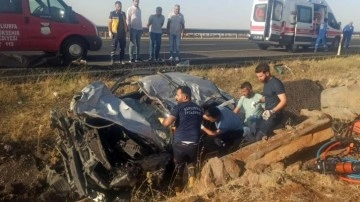 Feci kaza: Otomobil devrildi: 2 kişi hayatını kaybetti