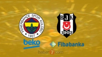 Fenerbahçe Beko - Beşiktaş Fibabanka maçı hangi kanalda, saat kaçta ve ne zaman?