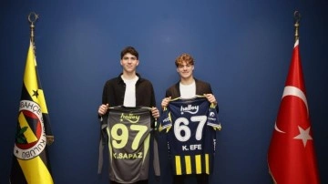 Fenerbah&ccedil;e iki oyuncuyla profesyonel s&ouml;zleşme imzaladı