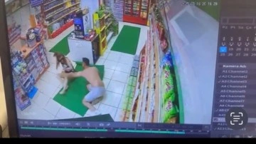 Fethiye’de akaryakıt istasyonunda dehşet! Kadını tekme ve yumruklarla dövdü