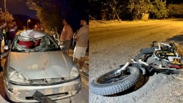 Fethiye'de feci kaza! Bisikletli ağır yaralanırken, otomobil sürücüsü kayıplara karıştı