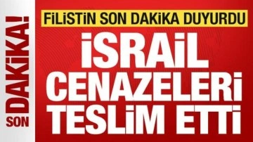 Filistin son dakika duyurdu! İsrail, 45 Filistinlinin cenazesini teslim etti