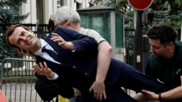 Fransa'da siyasi kriz! Macron karşıtı eylem!