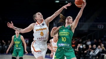 Galatasaray 104 sayı attı! Macar rakibe iki kat fark