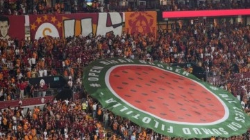 Galatasaray'dan duygulandıran 'Filistin' mesajı: Herkes o tarafa baktı