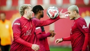 Galatasaray, Gençlerbirliği maçı için taktik çalıştı