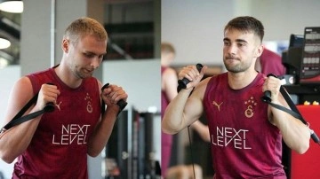 Galatasaray günü çift antrenmanla tamamladı