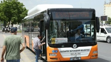 Gaziantep Büyükşehir Belediyesi'nin toplu taşıma araçları YKS'ye girenlere ücretsiz olacak