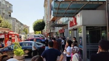 Gaziosmanpaşa'da hastanede yangın paniği!