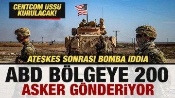 Gazze'de ateşkes sonrası bomba iddia: ABD bölgeye 200 asker konuşlandıracak