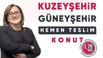 GBB konut uygun ödeme koşullarıyla hemen teslim konutların satışına çıkıyor