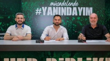 Geçen sezon Süper Lig'deydi! 2. Lig ekibine imza attı