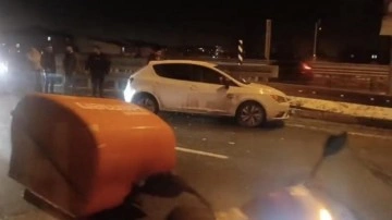 Gizli buzlanma, 11 aracın karıştığı zincirleme kazaya yol açtı