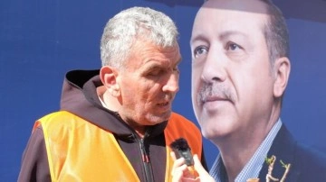 G&ouml;rme engelli Mevl&uuml;t Ceylan kapı kapı gezip davasını anlatıyor