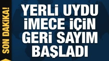 G&ouml;zler saat 09.47'de! İMECE uydusu uzaya fırlatılacak