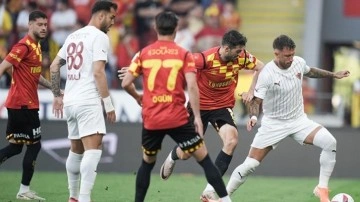 Göztepe, 10 kişilik Hatayspor'a diş geçiremedi