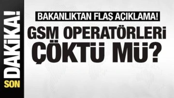 GSM operatörleri çöktü mü? Bakanlıktan son dakika deprem açıklaması