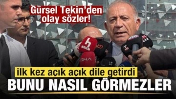 Gürsel Tekin'den olay sözler! İlk kez dile getirdi! CHP'liler Bunu nasıl görmez!