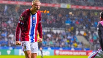 Haaland - Sörloth işbirliği! 12 dakikada 4 gol attılar