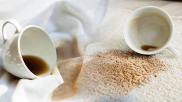 Halıdan kahve lekesi nasıl &ccedil;ıkar? Kurumuş kahve lekesi ne ile &ccedil;ıkar?