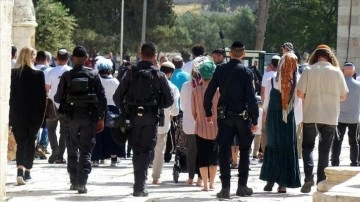 Hamas'tan Mescid-i Aksa açıklaması: İsrailliler dini ritüeller gerçekleştiriyor