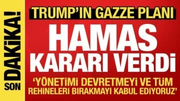 Hamas'tan son dakika açıklama: Yönetimi devretmeyi kabul ediyoruz