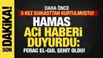 Hamas'tan son dakika açıklaması... Daha önce 5 suikasttan kurtulmuştu! Acı haberi duyurdu