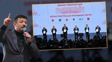 Hamza Dağ: Altılı masanın mutabakat metninde &uuml;&ccedil; yere &uuml;&ccedil; mesaj var