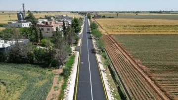 Harran Ovası sıcak asfaltla tanıştı