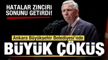 Hatalar zinciri sonunu getirdi! Ankara Büyükşehir Belediyesi’nde büyük çöküş!