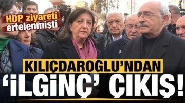HDP ziyaretinin ertelenmesine ilişkin Kılı&ccedil;daroğlu'ndan ilgin&ccedil; a&ccedil;ıklama!