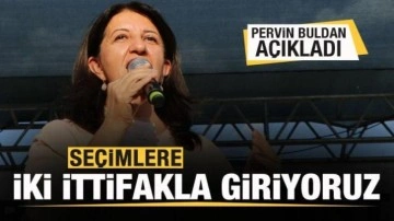 HDP'li Buldan a&ccedil;ıkladı: Se&ccedil;imlere iki ittifakla giriyoruz