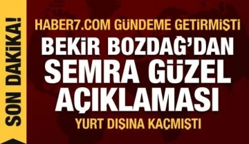 HDP'li Semra G&uuml;zel Almanya'ya ka&ccedil;tı: Bekir Bozdağ'dan ilk a&ccedil;ıklama