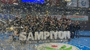 Hentbol'da şampiyon Beşiktaş oldu!