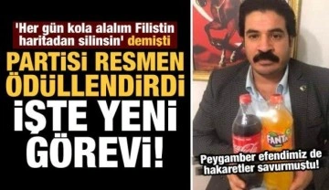'Her g&uuml;n kola alalım Filistin haritadan silinsin' diyen Ferdi Kale'nin yeni g&ouml;revi!