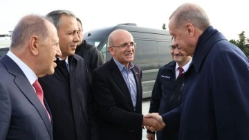 Hi&ccedil; ortalıkta yoktu Mehmet Şimşek Erdoğan ile g&ouml;r&uuml;nt&uuml;lenince kulisler kaynadı