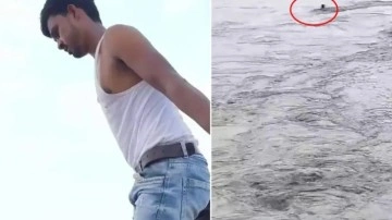 Hindistan'da iddia için nehre atlayan gençten 8 gündür haber alınamıyor