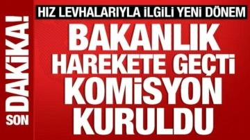 Hız uyarı levhalarının gözden geçirilmesi amacıyla komisyon kuruldu