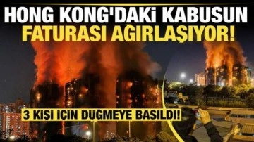 Hong Kong'da 2000 konutluk devasa yangın: Binalar alev topuna döndü!