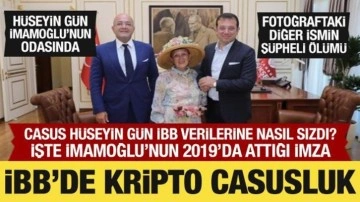 Hüseyin Gün, İBB verilene nasıl sızdı? İşte İmamoğlu'nun 2019'da attığı imza!