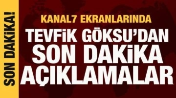 İBB AK Parti Grup Başkanvekili Tevfik G&ouml;ksu Başkent Kulisi'nde