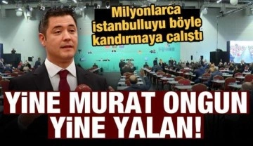 İBB s&ouml;zc&uuml;s&uuml; Murat Ongun'un su zammı yalanını AK Parti gurubu hemen deşifre etti