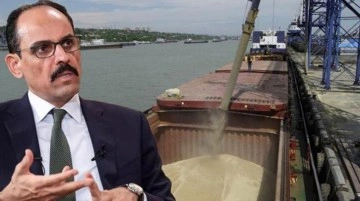 İbrahim Kalın tahıl krizinin arka planında yaşananları anlattı: T&uuml;m d&uuml;nya T&uuml;rkiye'yi aradı