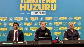 İçişleri Bakanı Ali Yerlikaya: Mücadele kararlılıkla sürüyor