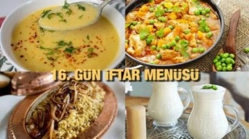 İftar men&uuml;leri 2023: 16. G&uuml;n iftar men&uuml;s&uuml;