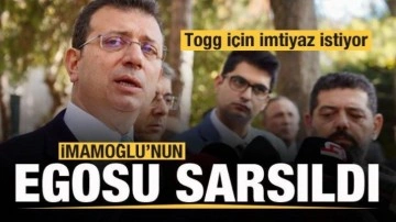 İmamoğlu, Cumhurbaşkanı Erdoğan'ı kıskandı! Togg i&ccedil;in imtiyaz istiyor