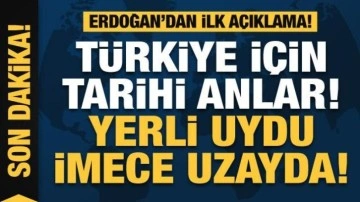 İMECE uydusu uzaya fırlatıldı! T&uuml;rkiye i&ccedil;in tarihi anlar