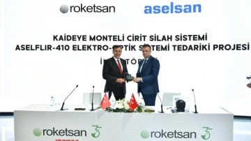 İmzalar atıldı... ASELSAN ve ROKETSAN arasında 11.9 milyon dolarlık s&ouml;zleşme!