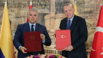 İmzalar atıldı: T&uuml;rkiye ile Kolombiya'dan 5 milyar dolar hedefi