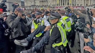 İngiltere'den Gazze eylemlerine engel! Polis yetkileri genişletilecek